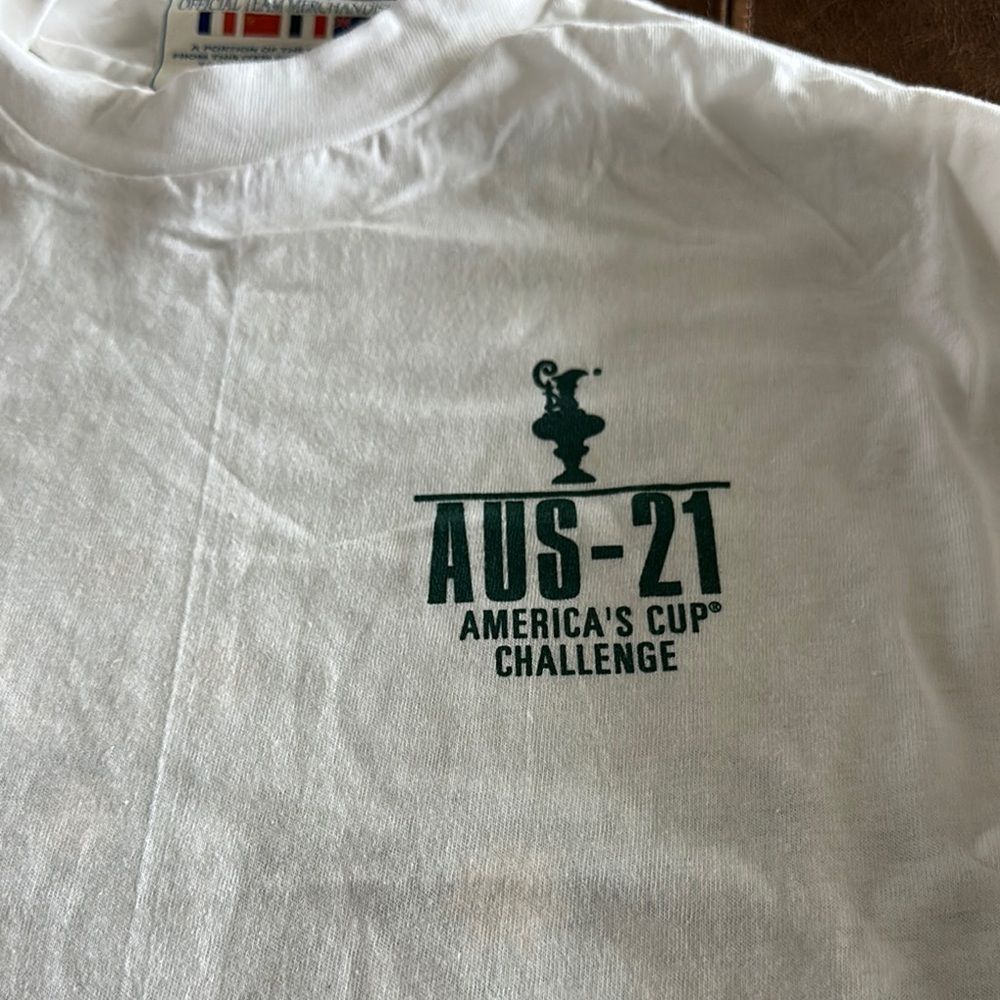 Hanes Beefy-T Official‎ Team Merchandise White T-Shirt